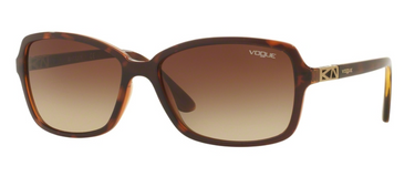 Vogue Zonnebril VO5031S 238613 Top DK Havana/LT Brown Transp