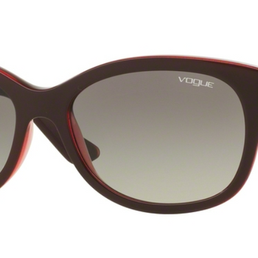 Vogue Zonnebril VO5034SB 237711 Top Dark Red/Opal Red