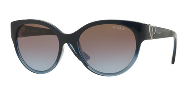 Vogue Zonnebril VO5035S 237948 Dark Blue Grad Transp Azure