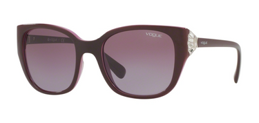 Vogue Zonnebril VO5061SB 23218H Top Eggplant On Pink
