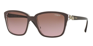 Vogue Zonnebril VO5093SB 246514 Top Dark Violet/Serigraphy