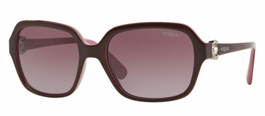 Vogue Zonnebril VO2994SB 23218H Eggplant Violet/Opal Pink