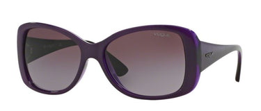 Vogue zonnebril VO2843S 22778H Top DK Violet Transparent