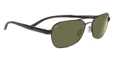 Serengeti Zonnebril Volterra 7593 Satin Black