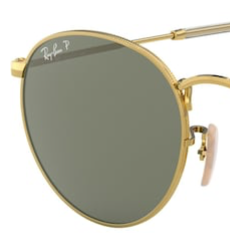 Ray-Ban Round Metal RB3447 001/58 set reserve glazen