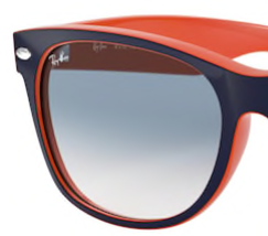 Ray-Ban New Wayfarer RB2132 789/3F set reserve glazen
