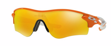 Oakley Radarlock Path OO9181 918145 Fingerprint Atomic Orange