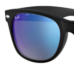Ray-Ban New Wayfarer RB2132 622/17 set reserve glazen