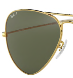 Ray-Ban Aviator RB3025 001/58 set reserve glazen