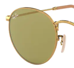 Ray-Ban Round Metal RB3447 90644C set reserve glazen