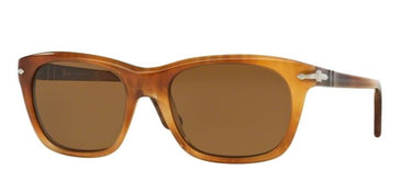 Persol zonnebril PO3101S 101857 stripped Light Havana