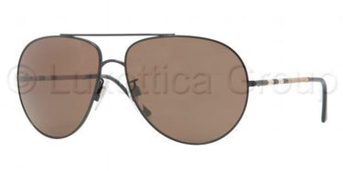 Burberry Zonnebril BE3055 Zwart-Bruin