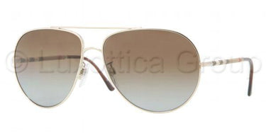 Burberry Zonnebril BE3055 Goud-Bruin