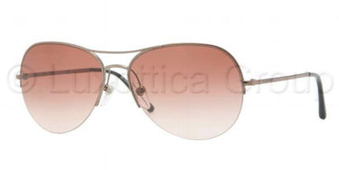 Burberry Zonnebril BE3060 Zilver-Bruin