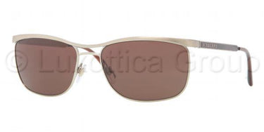 Burberry Zonnebril BE3065 Goud-Bruin