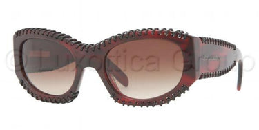 Burberry Zonnebril BE4120Q Rood, havana-Bruin