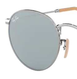 Ray-Ban Round Metal RB3447 9065I5 set reserve glazen