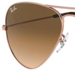 Ray-Ban Aviator RB3025 903551 set reserve glazen