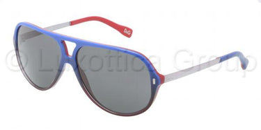 D&G Zonnebril DD3065 Blauw, rood-Grijs