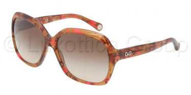D&G Zonnebril DD3077 Rood-Bruin