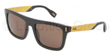 D&G Zonnebril DD3083 Zwart-Bruin