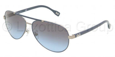 D&G Zonnebril DD6078 Gunmetal, blauw-Grijs