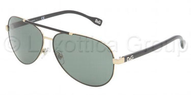 D&G Zonnebril DD6078 Goud, zwart-Groen