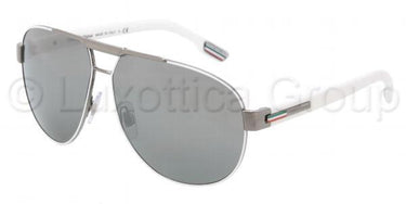 Dolce & Gabbana Zonnebril DG2099 Gunmetal, wit-Zilver