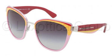 Dolce & Gabbana Zonnebril DG2107 11668G Zilver-Grijs