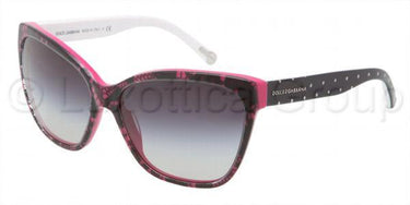 Dolce & Gabbana Zonnebril DG4114 Zwart, violet-Grijs