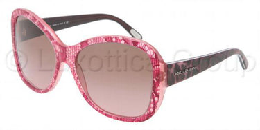 Dolce & Gabbana Zonnebril DG4132 Fuchsia, pink, wit-Grijs