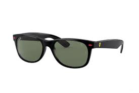 Ray-Ban New Wayfarer Ferrari RB2132M F60131 Black