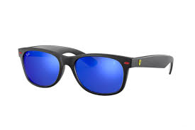 Ray-Ban New Wayfarer Ferrari RB2132M F60268 Matte Black