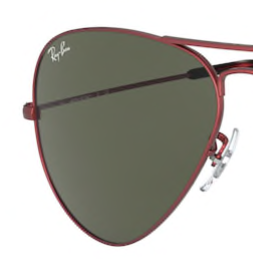 Ray-Ban Aviator RB3025 918831 set reserve glazen