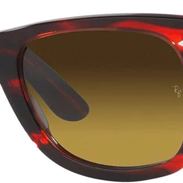 Ray-Ban Wayfarer RB2140 136285 Rood gestreept