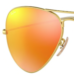 Ray-Ban Aviator RB3025 112/69 set reserve glazen