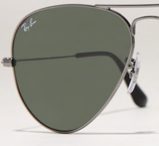 Ray-Ban Aviator RB3025 W3236 set reserve glazen