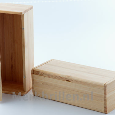 Houten Zonnebril HZ14 Bruin Havanna maat: 54