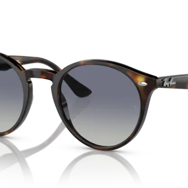 Ray-Ban Round RB2180 710/4L Licht Havana