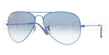 Ray-Ban Aviator RB3025 BLUE MATTE / CRYSTAL - LIGHT BLUE