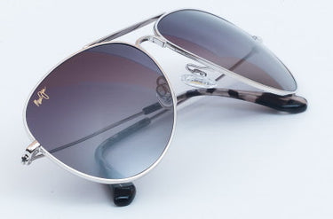 Maui Jim Zonnebril 264 Mavericks Zilver