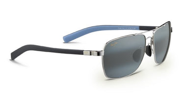 Maui Jim Zonnebril 326 Freight Trains zilver/grijs