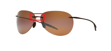 Maui Jim neusbrug kunststof