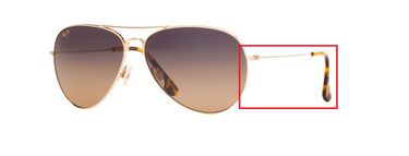 Maui Jim pootjes || set