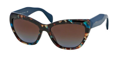 Prada Zonnebril PR 02QS NAG0A4 Havana Spotted Blue