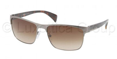 Prada Zonnebril PR 51OS Gunmetal-Bruin