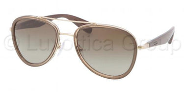 Prada Zonnebril PR 51PS Goud-Bruin