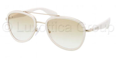 Prada Zonnebril PR PR 51PS ZVN9S1 Goud-Bruin