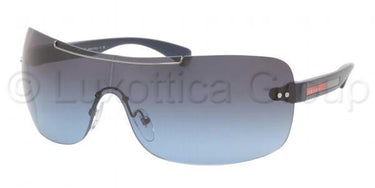 Prada Zonnebril PS 02MS Gunmetal-Blauw-grijs