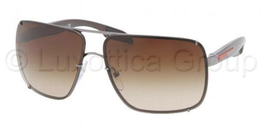 Prada Zonnebril PS 53OS Gunmetal-Bruin